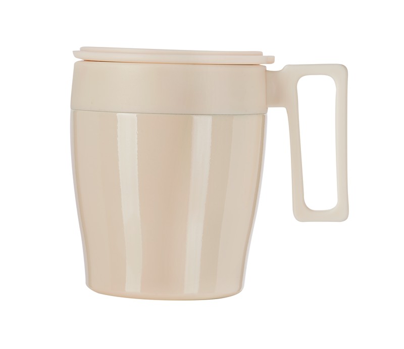TAZA GLISSER BEIGE - Imagen 2