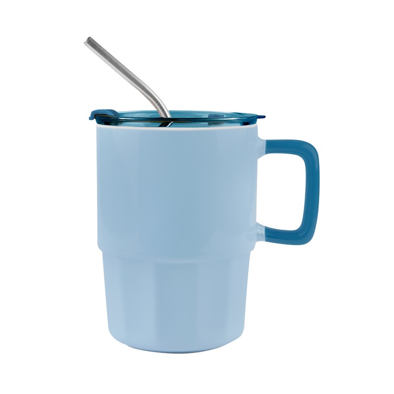 TAZA CORALINE AZUL - Imagen 2
