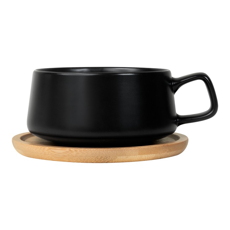 TAZA WUHAN NEGRO - Imagen 2