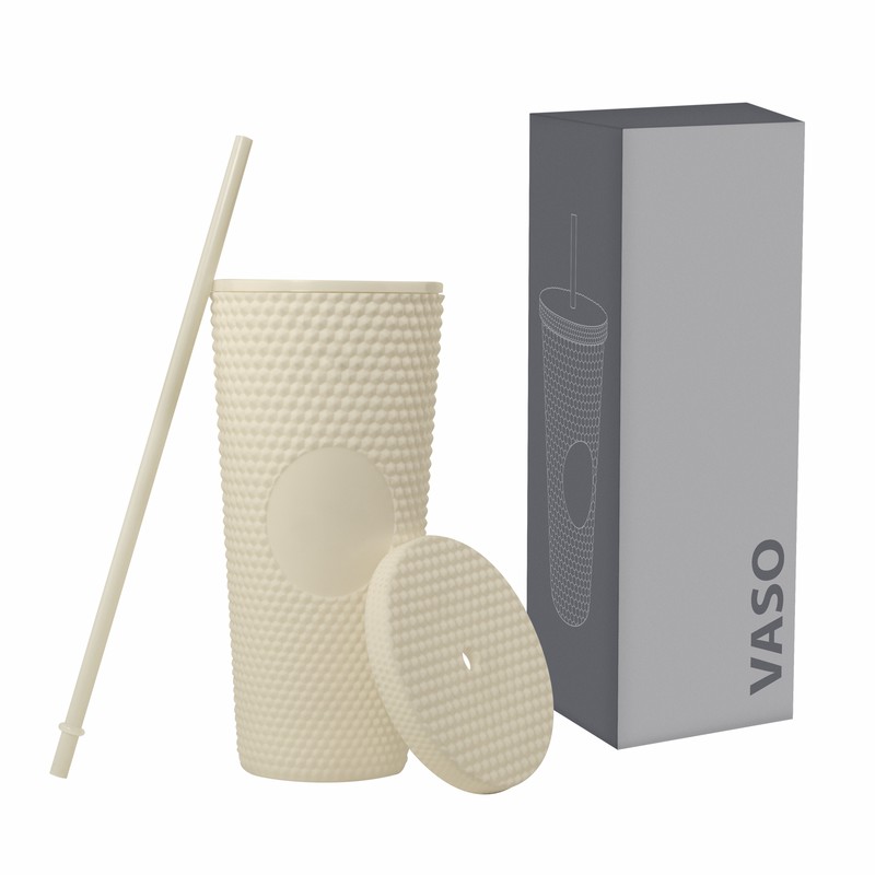 VASO ELMAS BEIGE - Imagen 2
