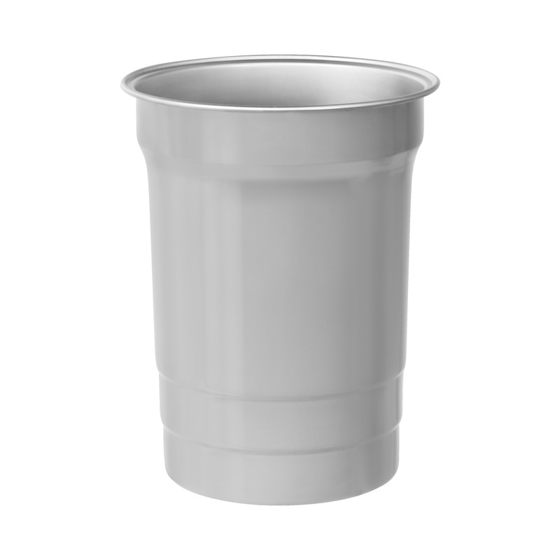 VASO PONG PLATA