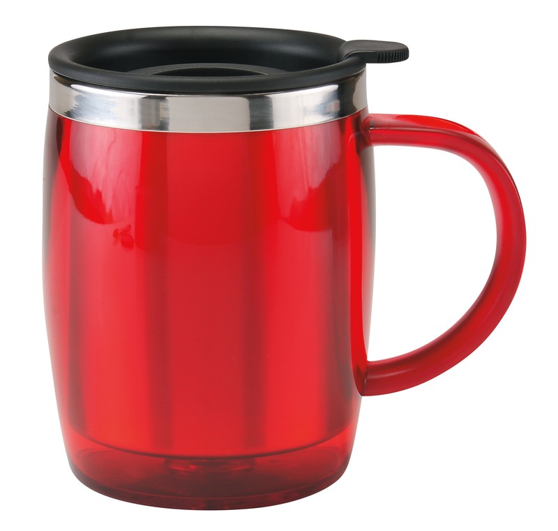 TAZA TÉRMICA BURGOS ROJO
